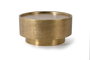 GINER Y COLOMER Table basse en aluminium et bronze doré
